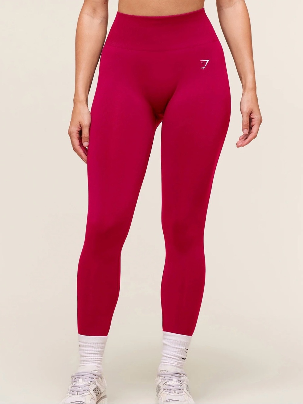 Gymshark High-Waist Leggins Hot Pink Color Small